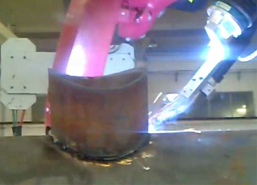 管道焊接使用过机器人设备？这样焊接效率更高