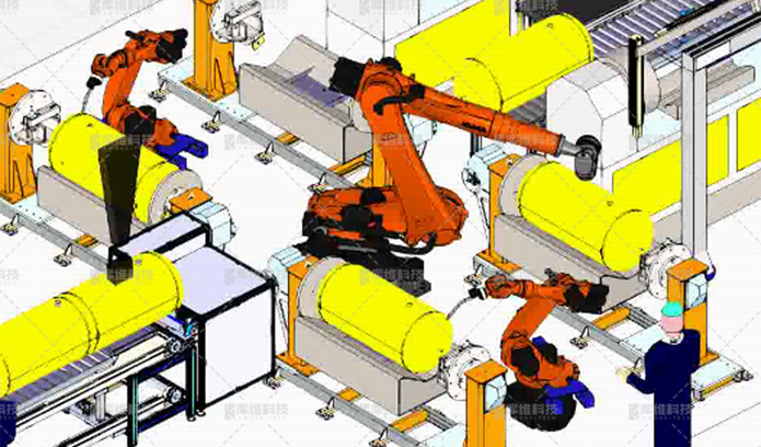 压力容器焊接机器人如何提升产能？这里有1个案例