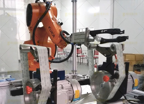 塑料件机器人打磨工作站