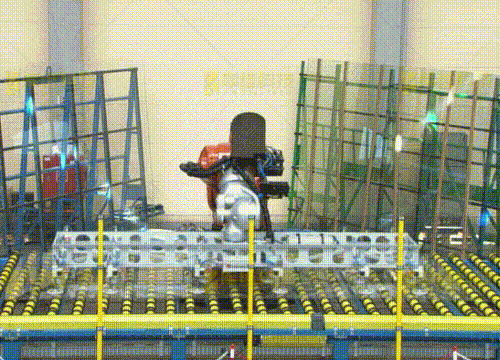 玻璃行业用机器人搬运码垛
