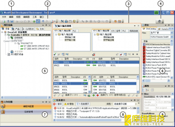 <b>库卡工业机器人KRC4 WorkVisual 操作界面的结构与功能</b>