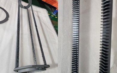 水导激光加工SiC晶圆支架